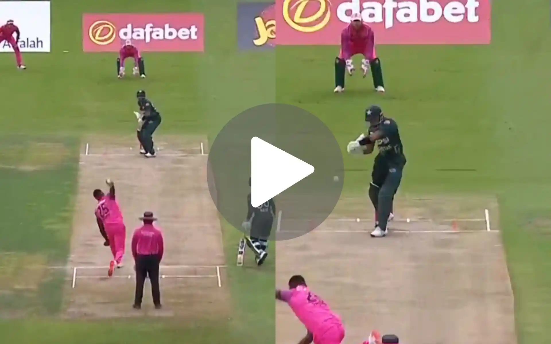 [Watch] Babar Azam 'Scorches' Kagiso Rabada Through The Covers With Sheer Elegance